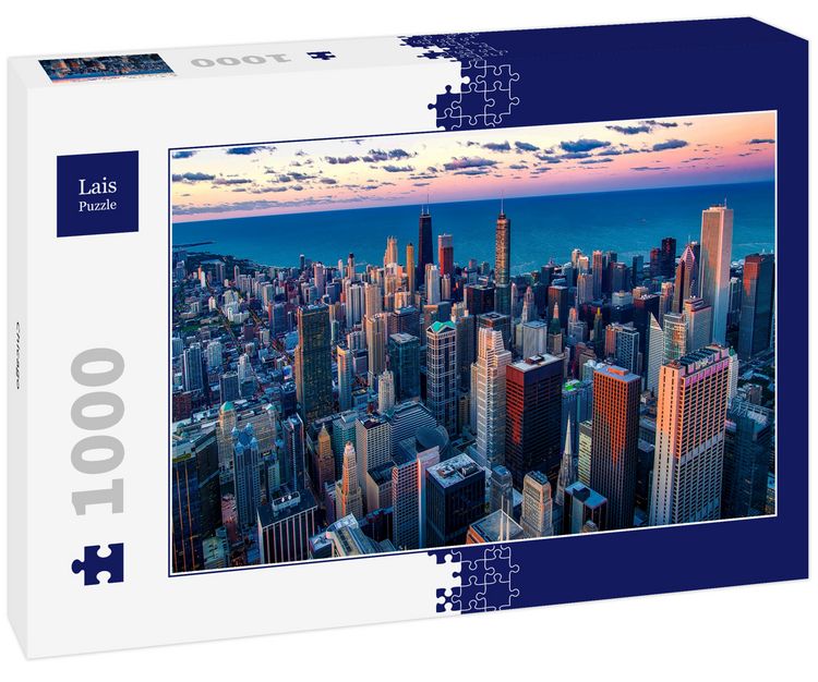 Produktbild: Lais Puzzle Chicago 1000 Teile