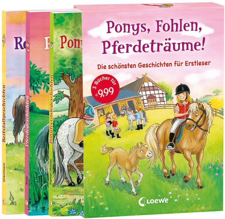 Produktbild: Lesel&ouml;wen - Ponys, Fohlen, Pferdetr&auml;ume!