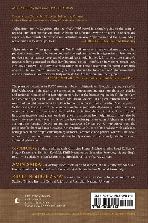 Produktbild: Afghanistan and Its Neighbors after the NATO Withdrawal