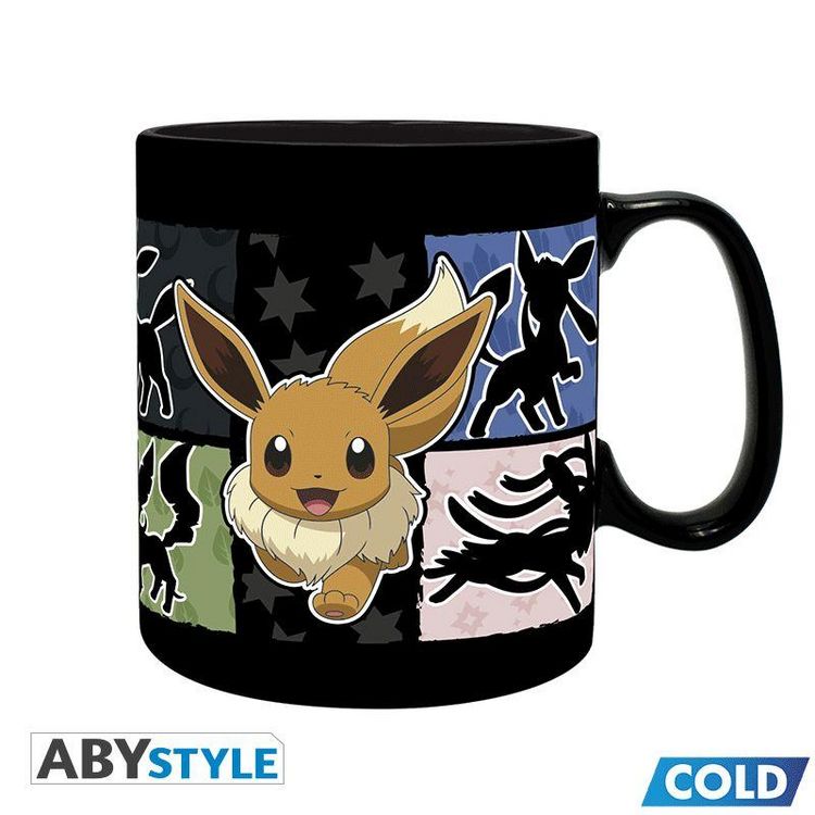 Produktbild: POKEMON - Mug Heat Change - 460 ml - Eevee - cardboard box