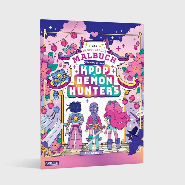 Produktbild: K-POP Das inoffizielle Malbuch f&uuml;r Fans von K-POP DEMON HUNTERS