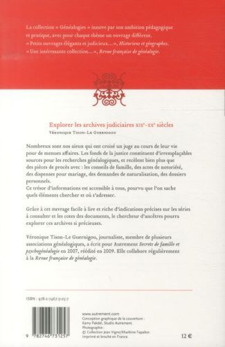 Produktbild: Explorer les archives judiciaires : XIXe-XXe si&egrave;cles
