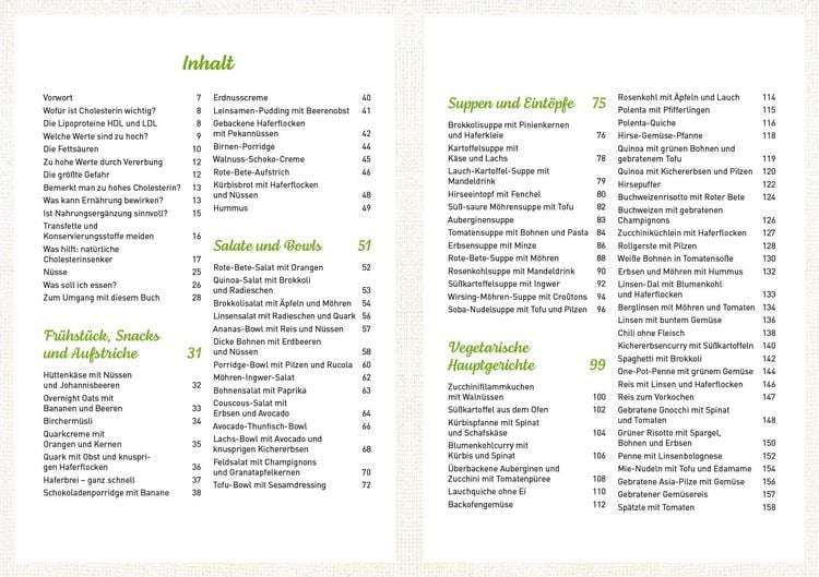 Produktbild: Richtige Ern&auml;hrung bei erh&ouml;htem Cholesterinspiegel