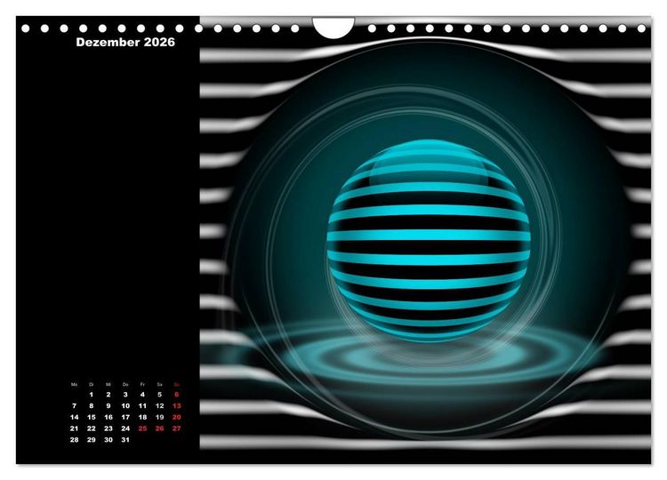 Produktbild: Eine runde Sache (Wandkalender 2026 DIN A4 quer), CALVENDO Monatskalender