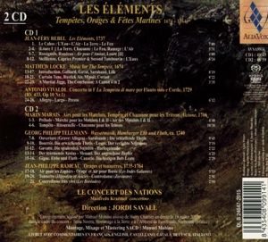 Produktbild: Les Elements: Marines 1674 - 1764