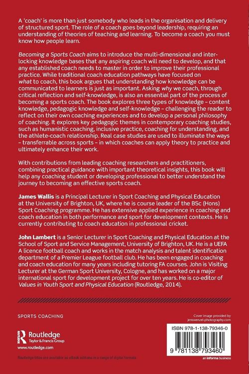 Produktbild: Becoming a Sports Coach