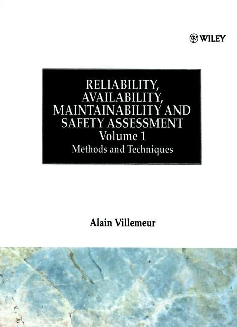 Produktbild: Reliability, Availability, Maintainability and Safety Assessment, Methods and Techniques