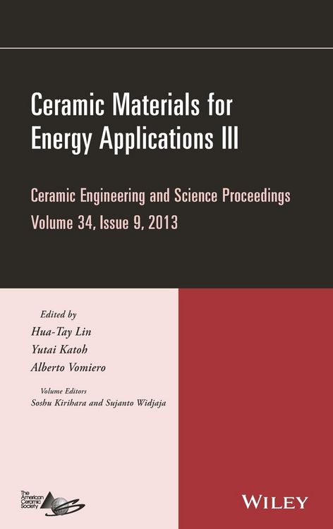 Produktbild: Ceramic Materials for Energy Applications III, Volume 34, Issue 9