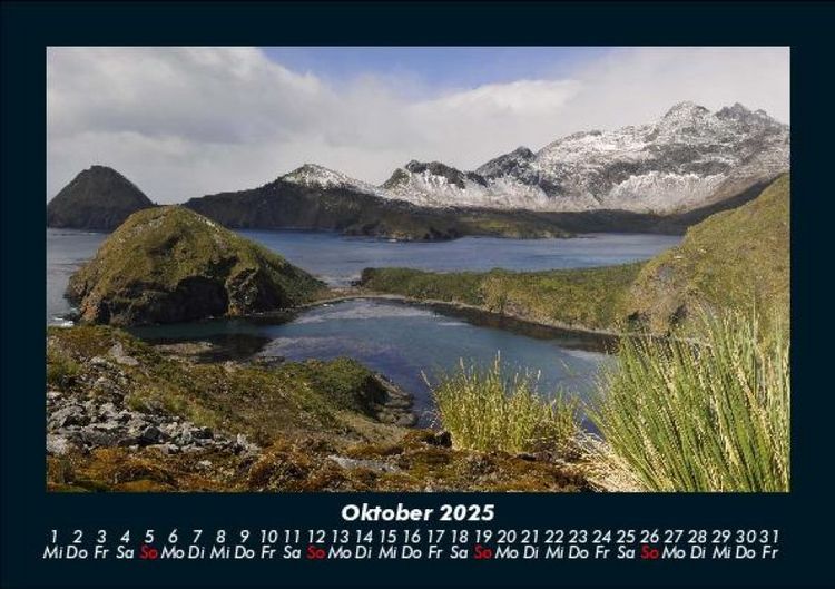 Produktbild: Die Seen der Erde 2025 Fotokalender DIN A5