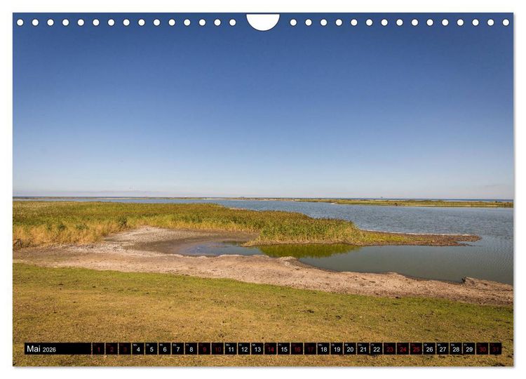 Produktbild: Insel Fehmarn - Impressionen eines Sommertages an der Ostsee (Wandkalender 2026 DIN A4 quer), CALVENDO Monatskalender