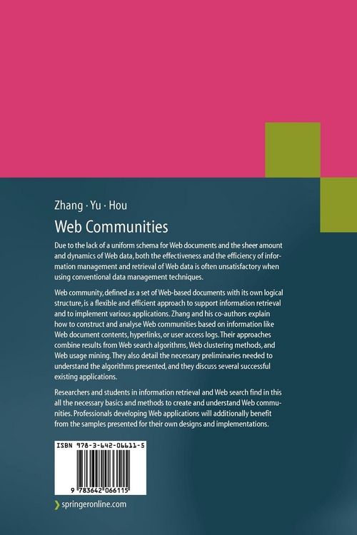 Produktbild: Web Communities