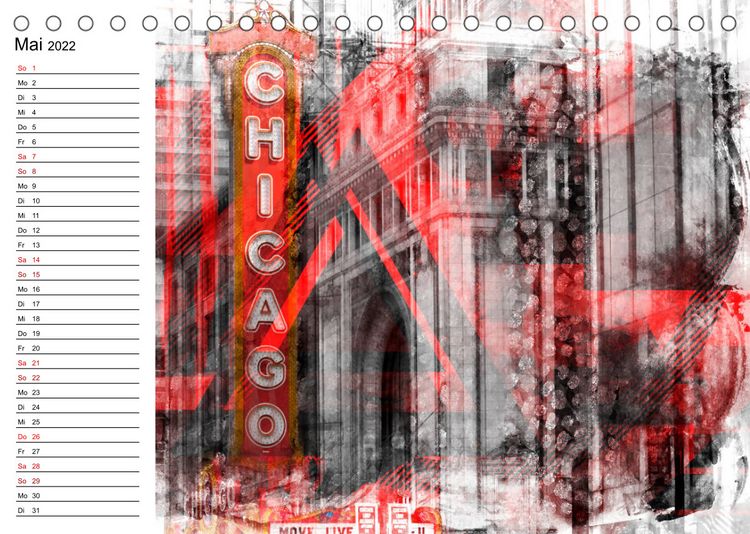 Produktbild: STADTSZENEN Modern und dekorativ (Tischkalender 2022 DIN A5 quer)