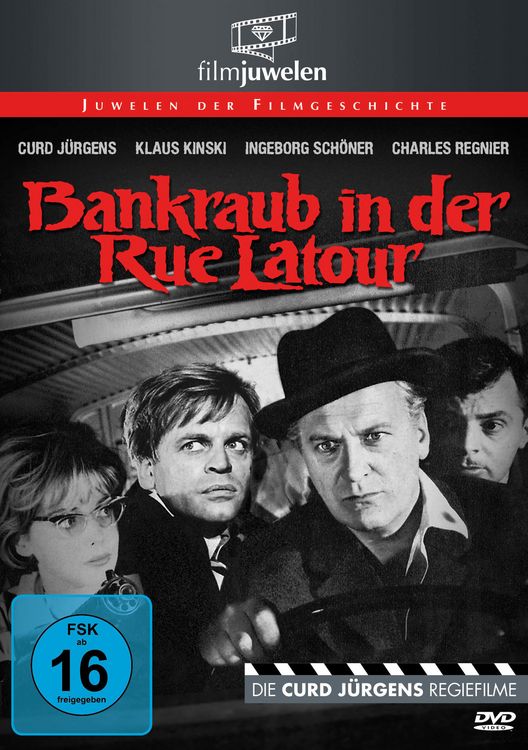 Produktbild: Bankraub in der Rue Latour - mit Curd J&uuml;rgens & Klaus Kinski (Filmjuwelen)