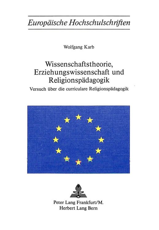 Produktbild: Wissenschaftstheorie, Erziehungswissenschaft und Religionsp&auml;dagogik