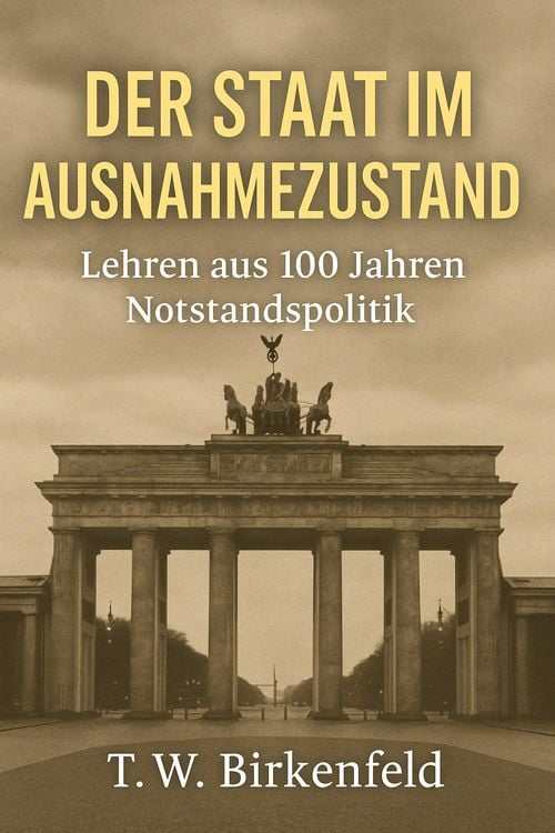 Produktbild: Der Staat im Ausnahmezustand - Lehren aus 100 Jahren Notstandspolitik