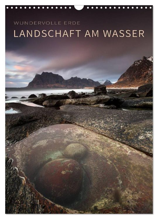 Produktbild: LANDSCHAFT AM WASSER (Wandkalender 2026 DIN A3 hoch), CALVENDO Monatskalender