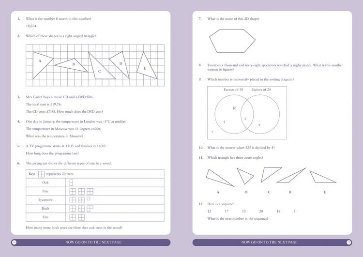 Produktbild: 11+ Maths Practice Papers Set A