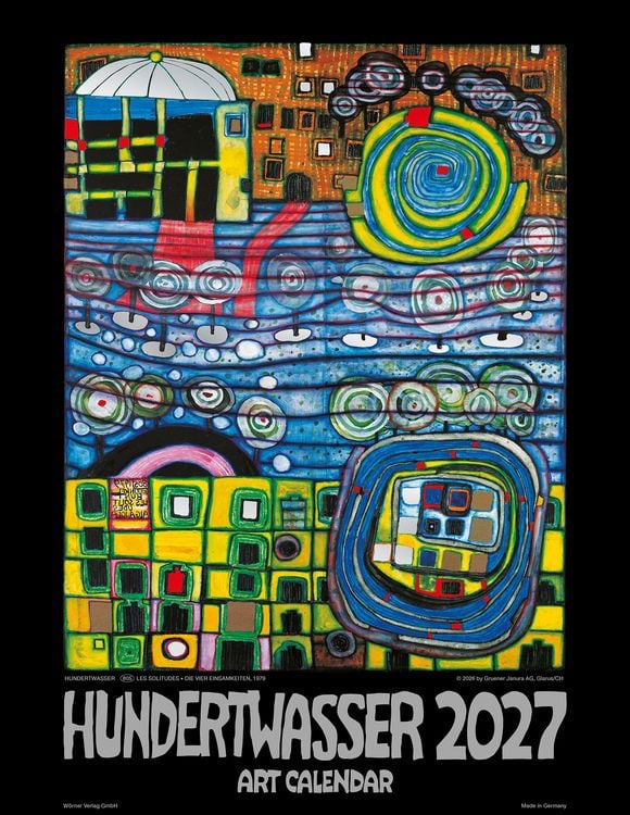 Produktbild: Hundertwasser Art Calendar 2027