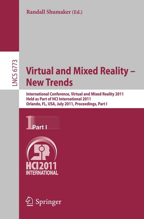 Produktbild: Virtual and Mixed Reality - New Trends, Part I