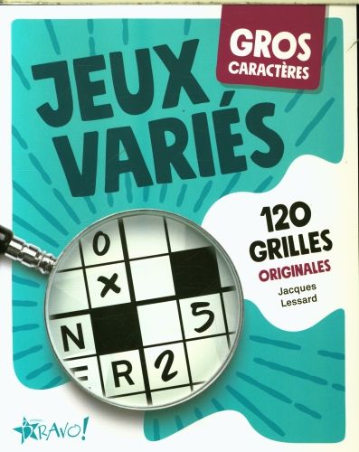 Produktbild: Jeux vari&eacute;s gros caract&egrave;res : 120 grilles originales