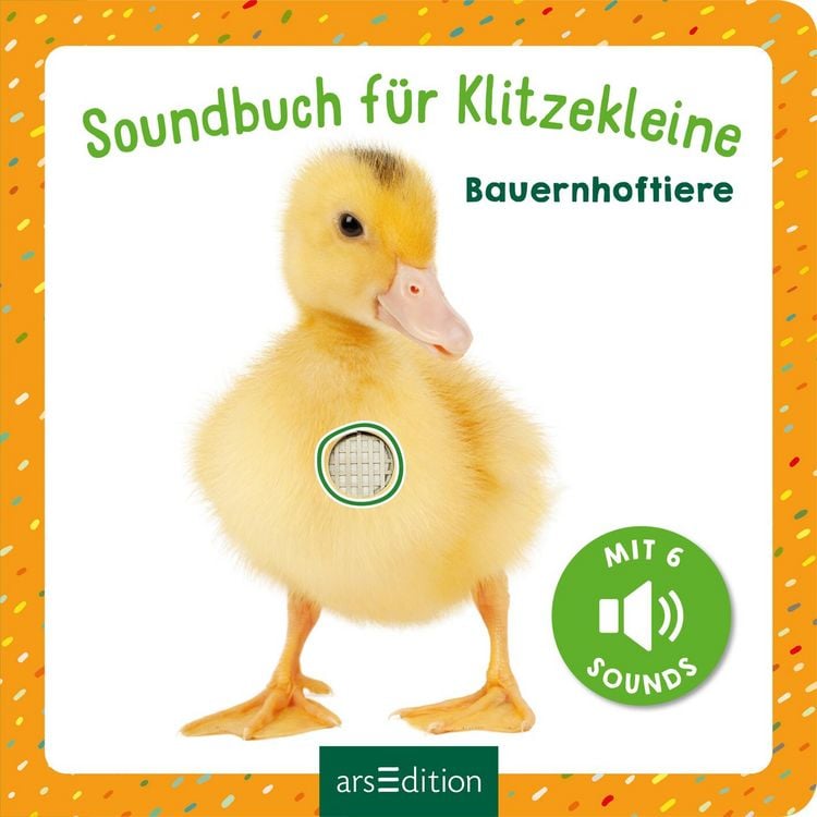 Produktbild: Soundbuch f&uuml;r Klitzekleine &ndash; Bauernhoftiere