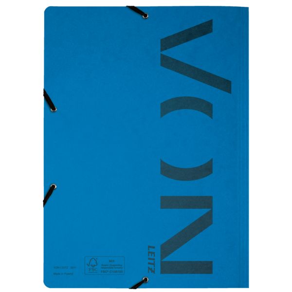 Produktbild: VON Eckspanner Karton blau