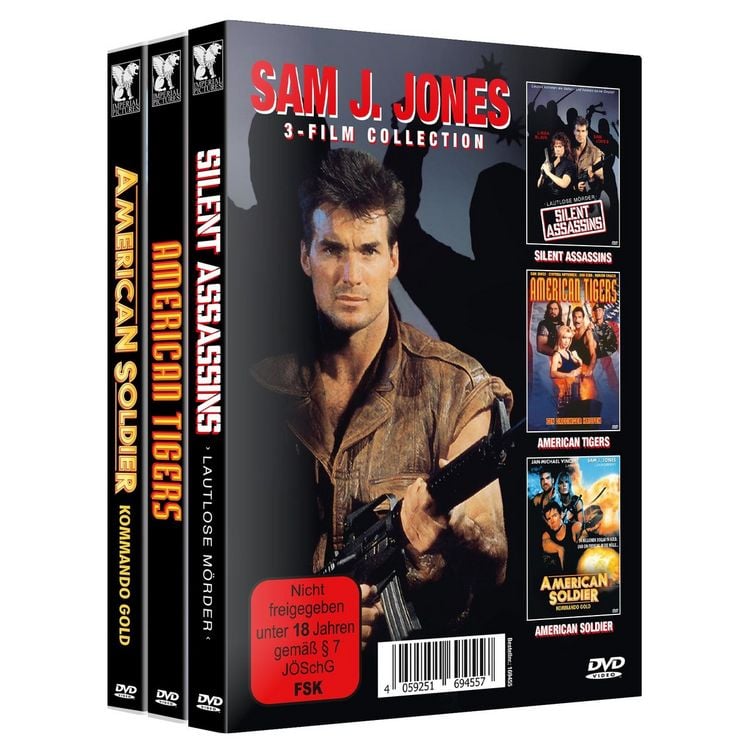 Produktbild: SAM J. JONES 3-FILM COLLECTION BUNDLE-PACK [3 DVDs]