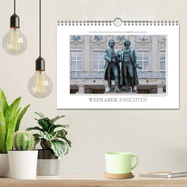 Produktbild: Emotionale Momente: Weimarer Ansichten. (Wandkalender 2027 DIN A4 quer), CALVENDO Monatskalender