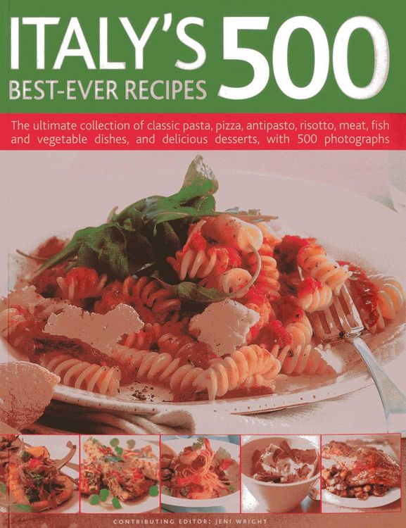 Produktbild: Italy's 500 Best-ever Recipes
