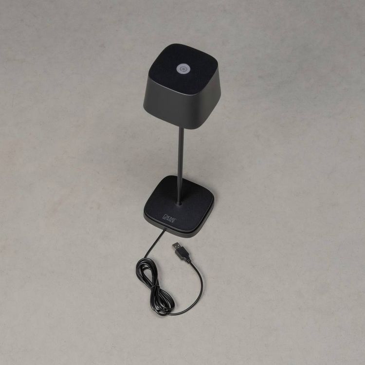 Produktbild: Konstsmide 7814-750 Capri USB-Leuchte LED LED fest eingebaut 2.2W Schwarz