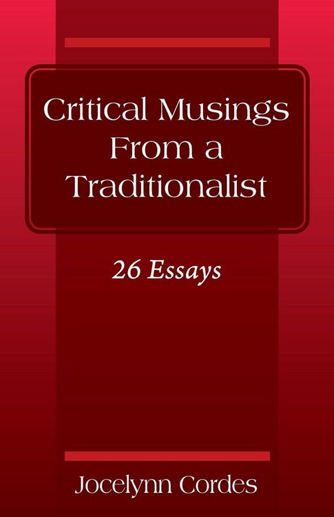 Produktbild: Critical Musings From a Traditionalist