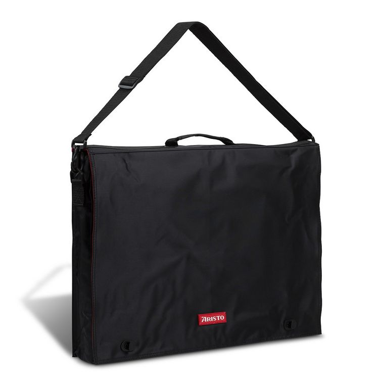Produktbild: ARISTO Zeichenplattentasche A3 Carry Bag, schwarz, Innenseite rot