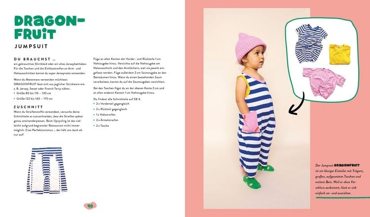 Produktbild: Fashion Fruits &ndash; N&auml;hen f&uuml;r Kids! 15 Teile, eine Kollektion: Sag Tsch&uuml;ss zur Fast Fashion!