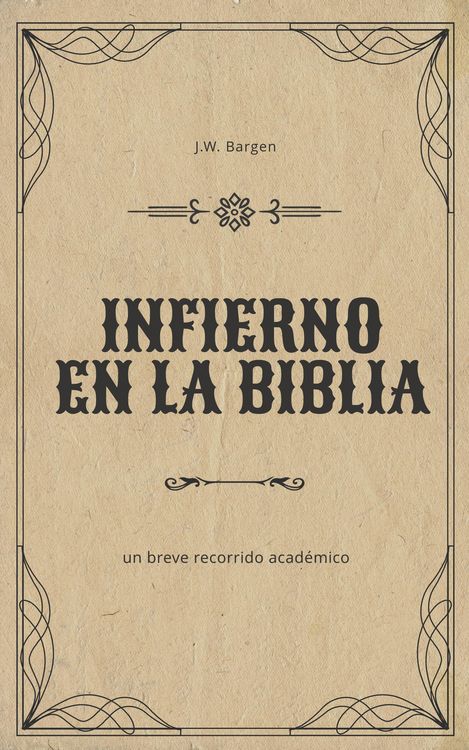 Produktbild: Infierno en la Biblia: Un breve recorrido acad&eacute;mico