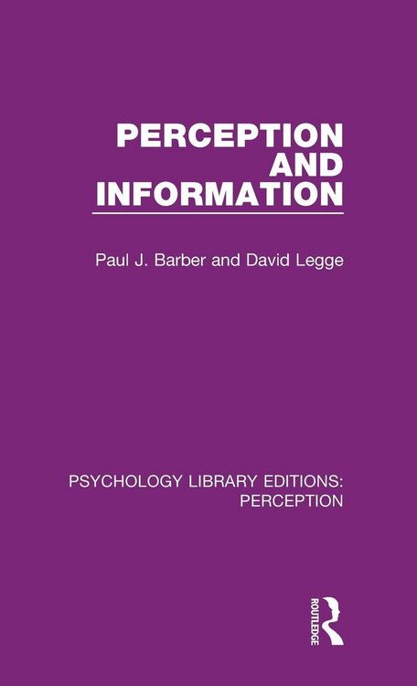 Produktbild: Perception and Information