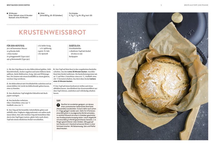 Produktbild: Brot backen ohne Kneten