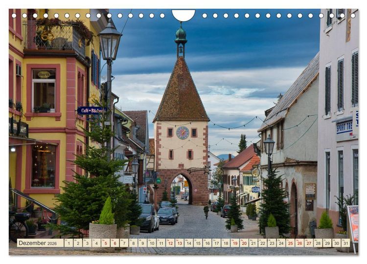 Produktbild: Landkreis Emmendingen - Streifz&uuml;ge durch den S&uuml;dwesten (Wandkalender 2026 DIN A4 quer), CALVENDO Monatskalender