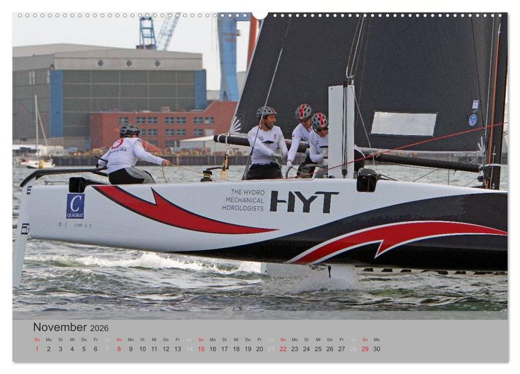 Produktbild: High Speed Katamarane - Schwebend ans Limit (Wandkalender 2026 DIN A2 quer), CALVENDO Monatskalender