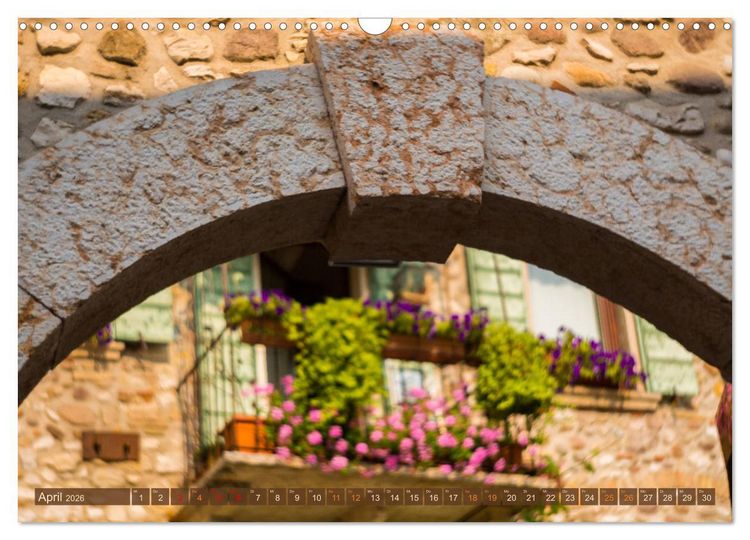 Produktbild: Lazise am Gardasee - Momente der Ruhe (Wandkalender 2026 DIN A3 quer), CALVENDO Monatskalender