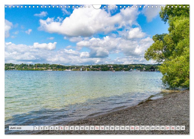 Produktbild: Urlaubsregion Bayern (Wandkalender 2026 DIN A3 quer), CALVENDO Monatskalender