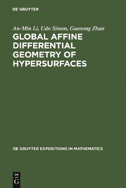 Produktbild: Li, A: Global Affine Differential Geometry of Hypersurfaces