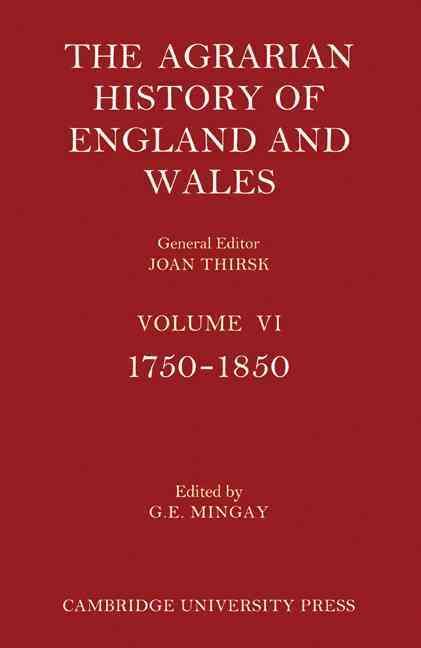 Produktbild: The Agrarian History of England and Wales 2 Part Paperback Set: Volume 6, 1750-1850
