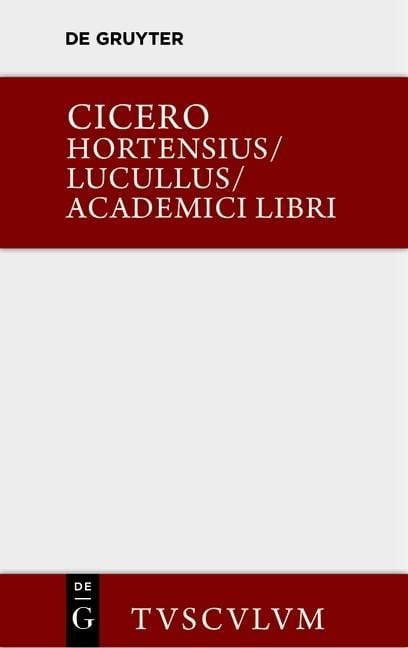 Produktbild: Hortensius. Lucullus. Academici libri