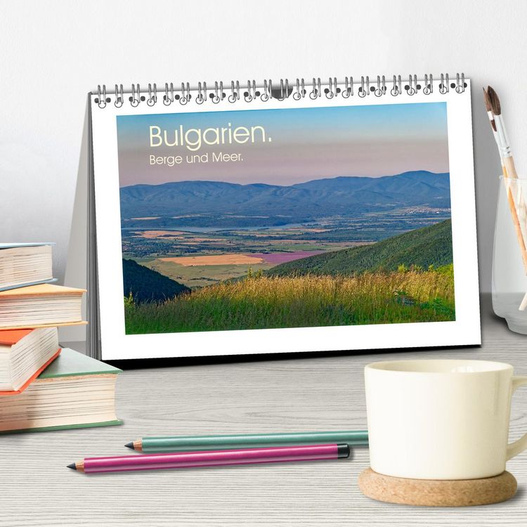 Produktbild: Bulgarien. Berge und Meer. (Tischkalender 2026 DIN A5 quer), CALVENDO Monatskalender