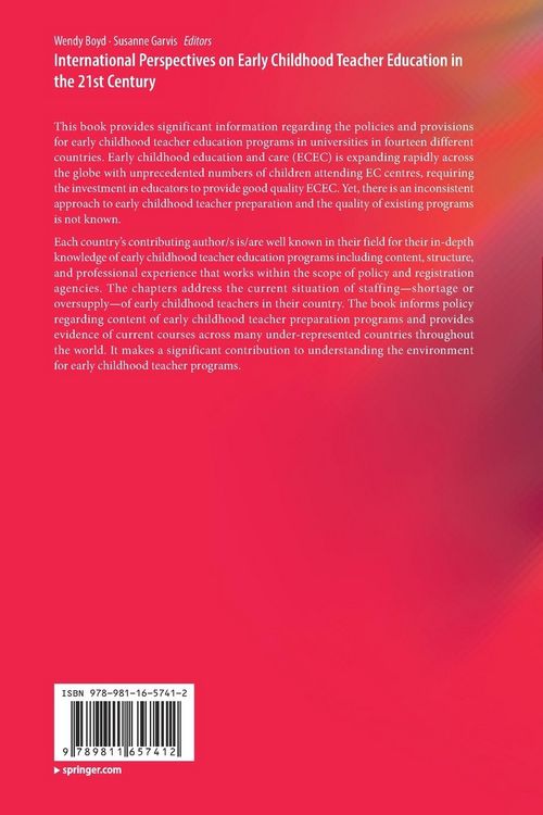 Produktbild: International Perspectives on Early Childhood Teacher Education in the 21st Century