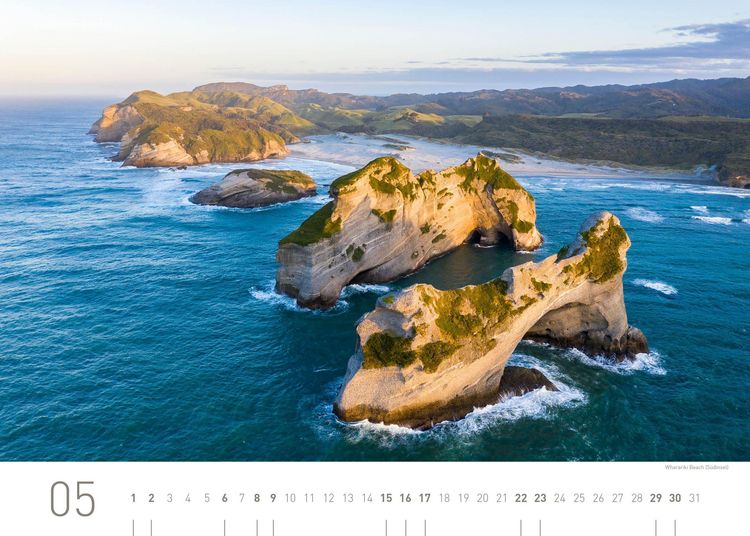 Produktbild: Neuseeland Exklusivkalender 2027