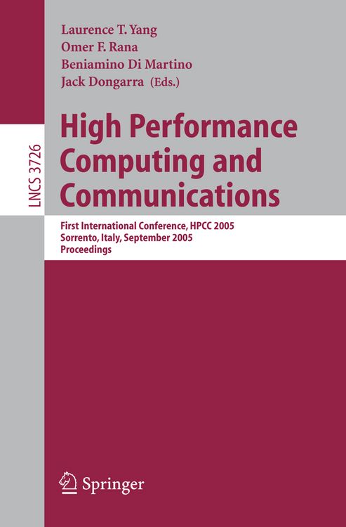 Produktbild: High Performance Computing and Communications