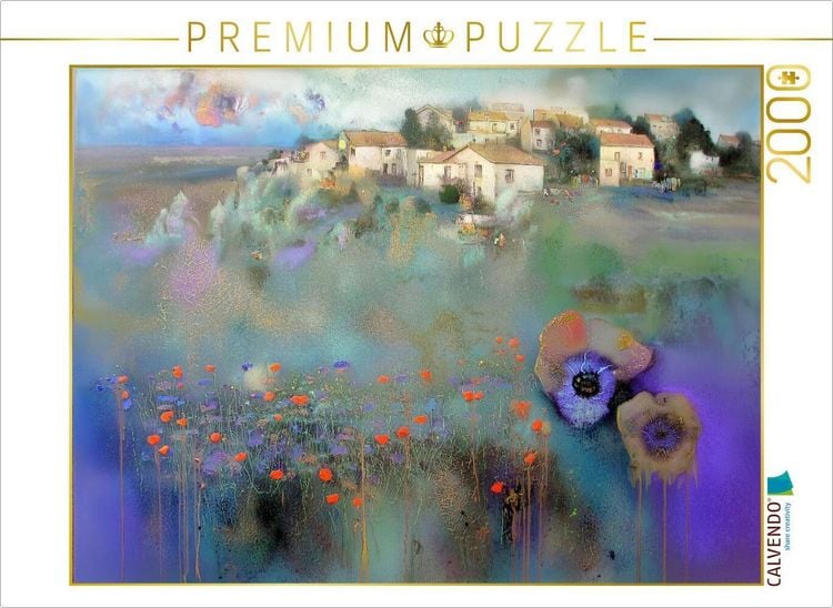 Produktbild: CALVENDO Puzzle Sommermohn | 2000 Teile Lege-Gr&ouml;&szlig;e 90x67cm Foto-Puzzle f&uuml;r gl&uuml;ckliche Stunden