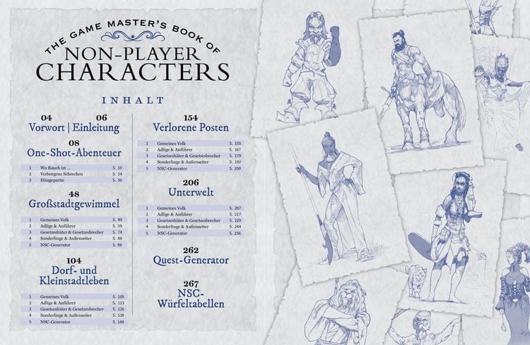 Produktbild: The Game Master&rsquo;s Book: Non-Player Characters