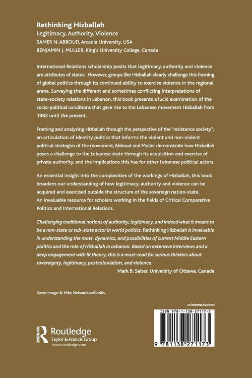 Produktbild: Rethinking Hizballah